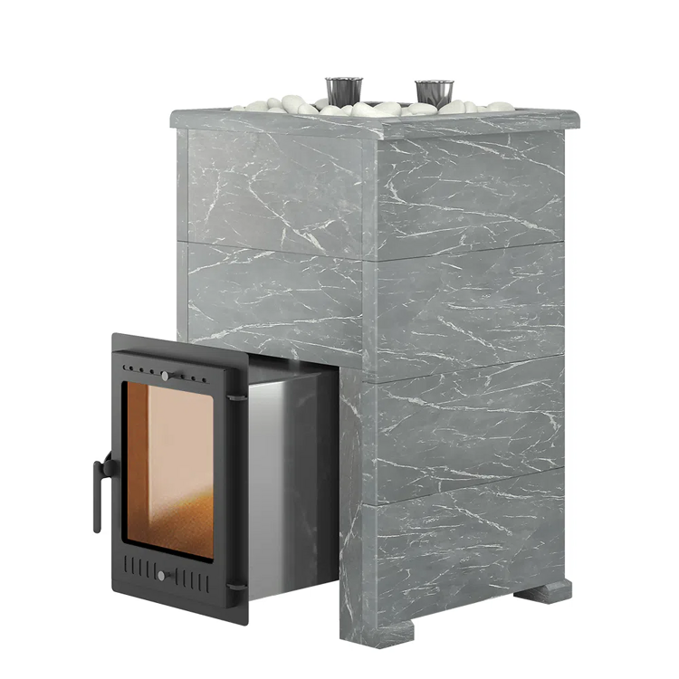 Печь для бани ЭВЕРЕСТ Steam Master 38 INOX Талькохлорит, S-40 (Everest) 20-38 м3